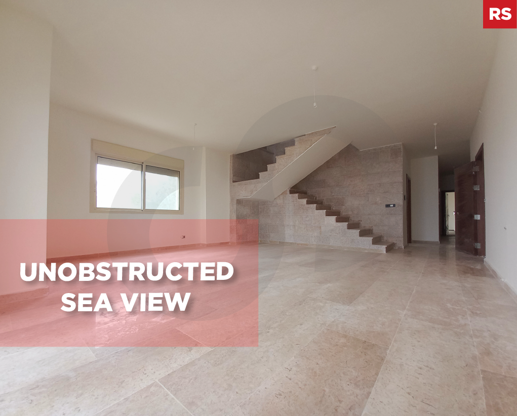 Luxurious Open Sea View Duplex for Sale in Jbeil BLAT