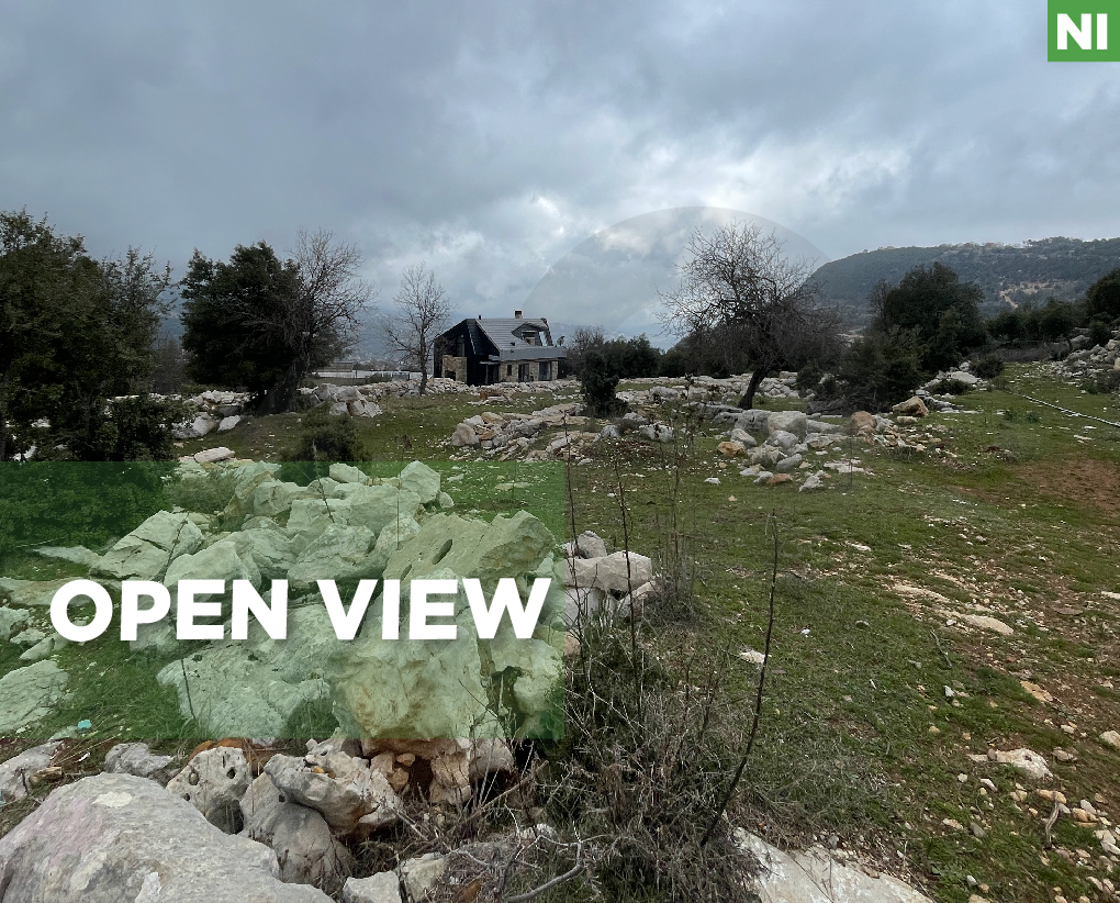 Open view , Land of 1200 Sqm , Ehmej