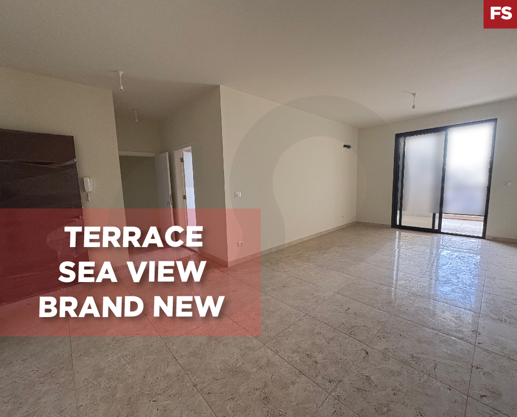 Terrace, Sea View, 3 Balconies, Zouk Mosbeh
