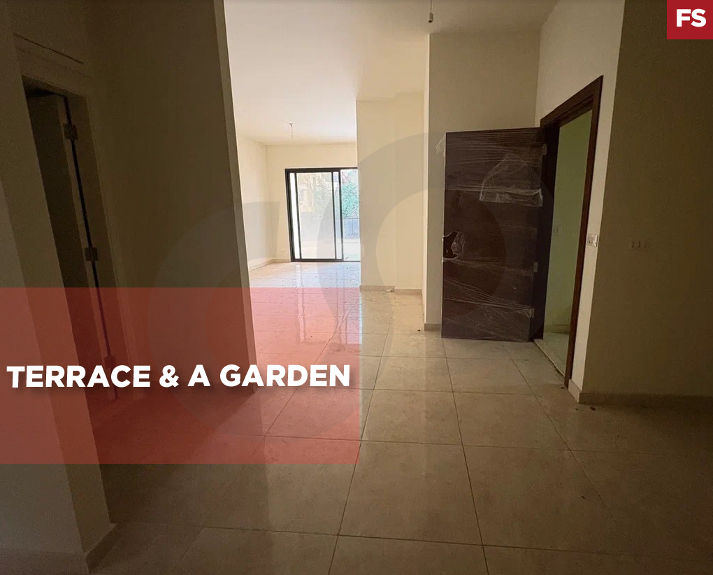 Terrace & a Garden, covered parking,Zouk Mosbeh