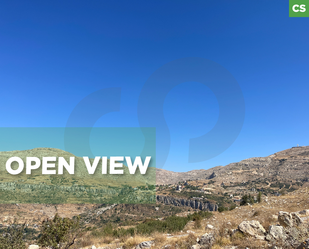 Open view ,prime location , kfardebian