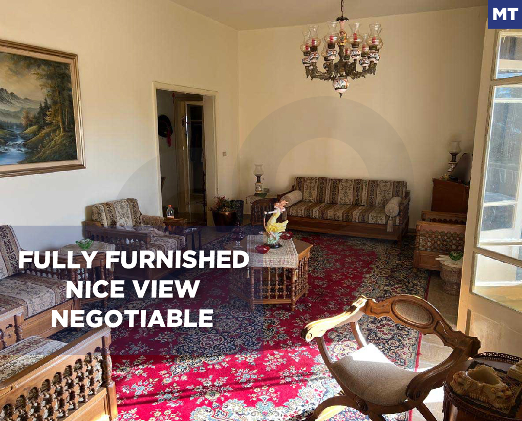 Fully Furnished, Nice View, Negotiable, ehden