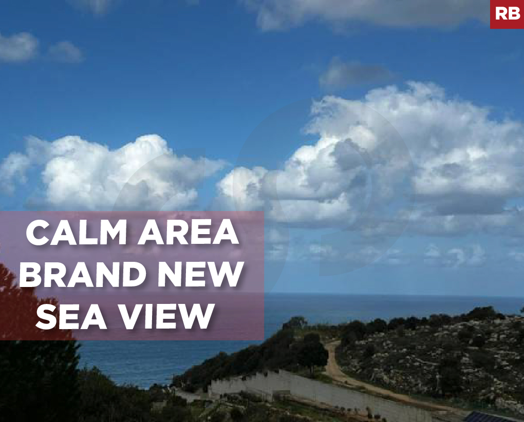 sea view, covered parking, storage room, Jeddayel