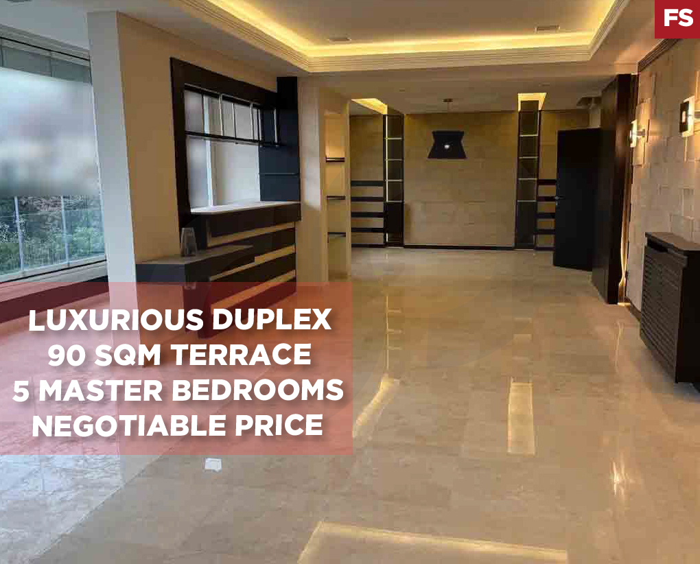 4 Balconies, terrace, Jacuzzi, parking, Sehayleh