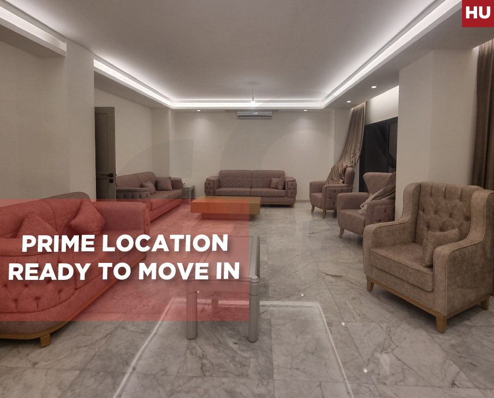 prime area, 2 parking, 3 balconies, Jnah, Beirut