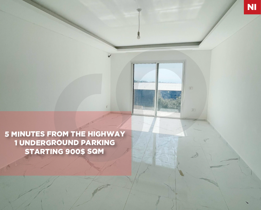 STARTING 900$ SQM ,BRAND NEW ,Hosrayel
