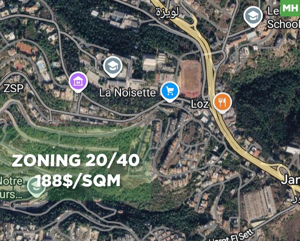 very quiet and prestigious area , Jamhour