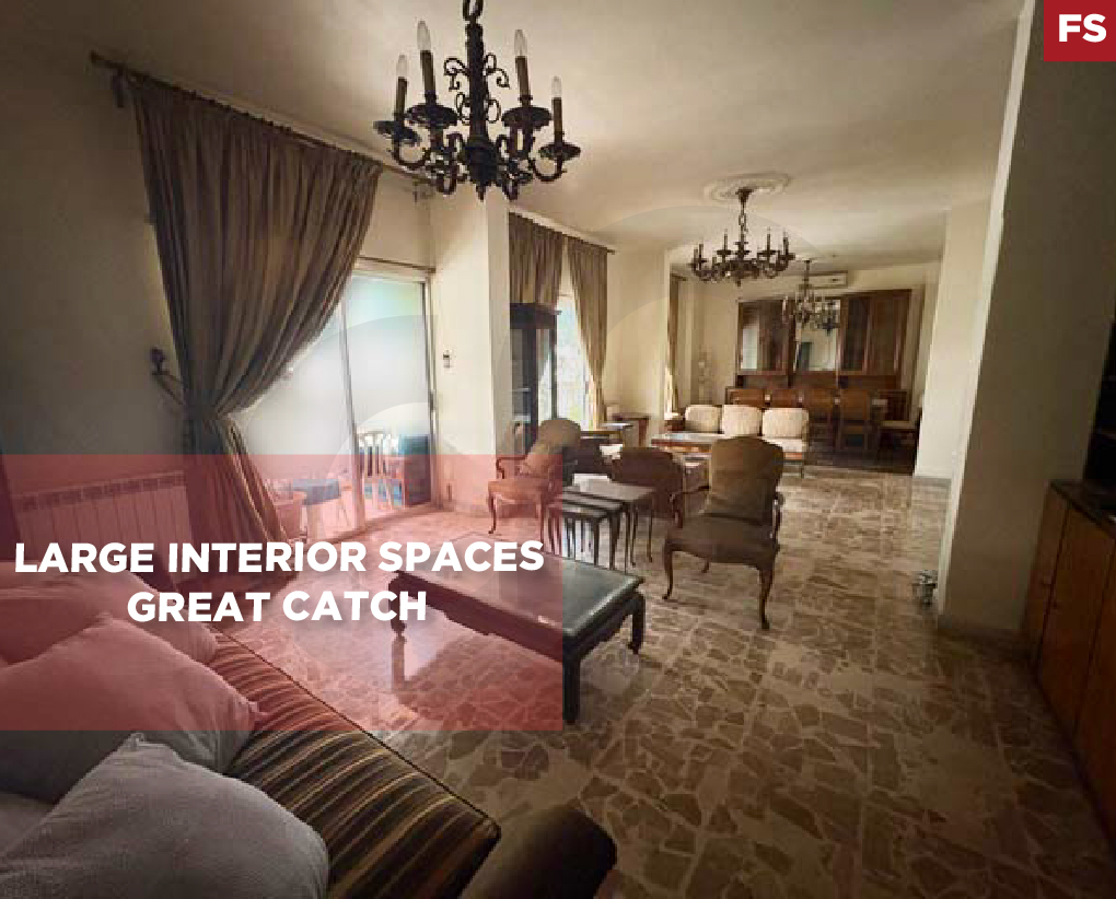 2 Large balconies, Fully furnished, Zouk Mosbeh