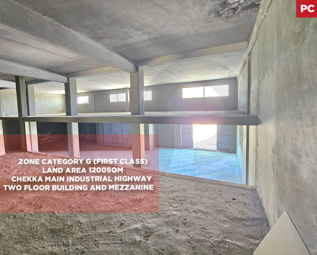 Two floor building , Mezzanine , Chekka