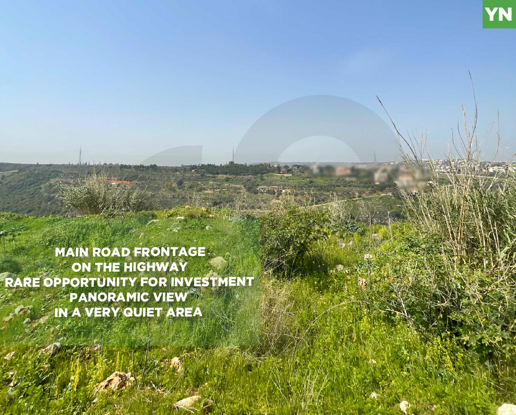 main road frontage,great deal,el bshennine, zgharta — الصورة 1