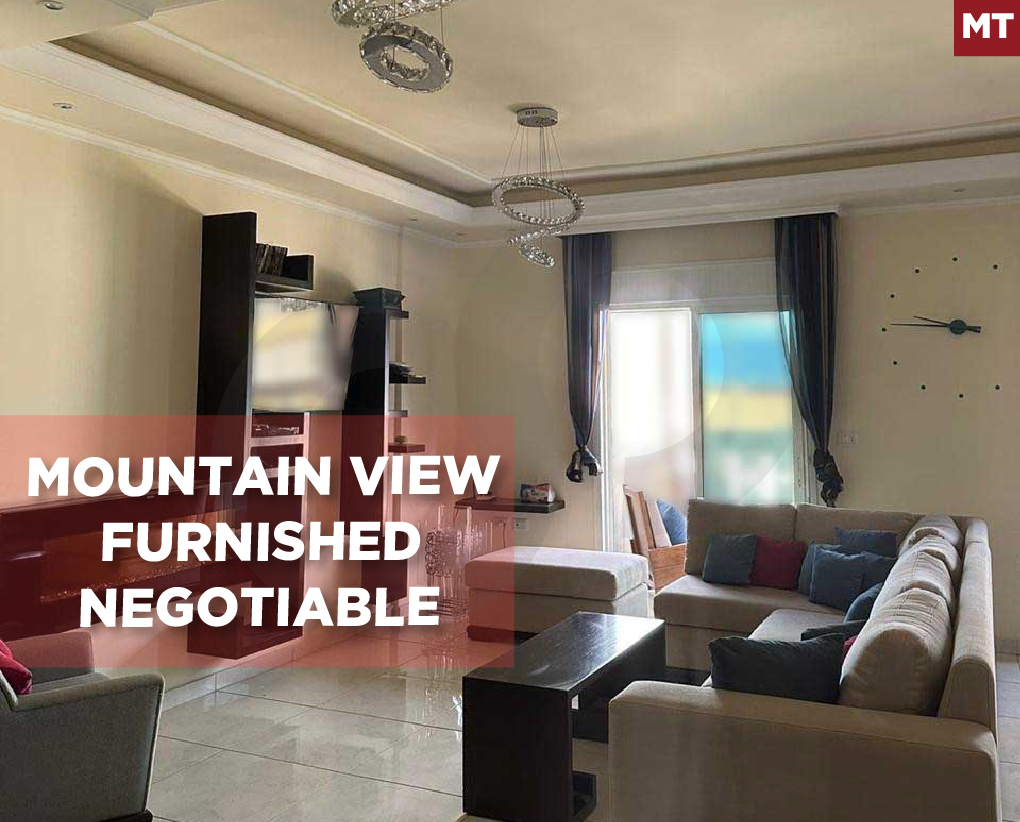 elevator, balcony, mountain view, furnished, Nakhleh