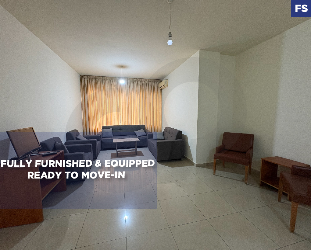 balcony, covered parking, furnished, Zouk Mosbeh — الصورة 1