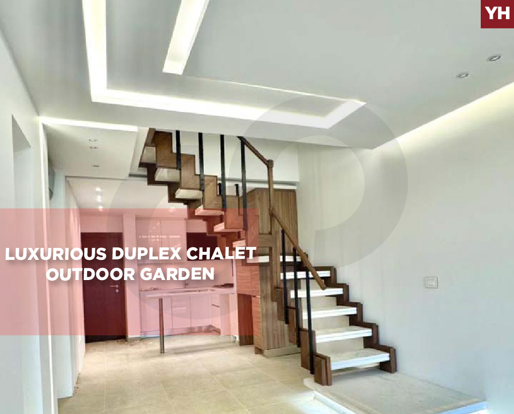 duplex chalet, garden, high-end finishes, Tabarja