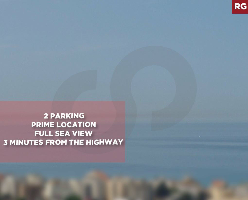 Full Sea View, 2 Parking, prime location, Jbeil — photo 1