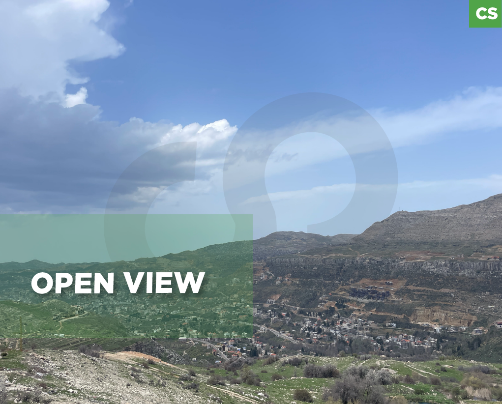 Open panoramic views , Kfardebian