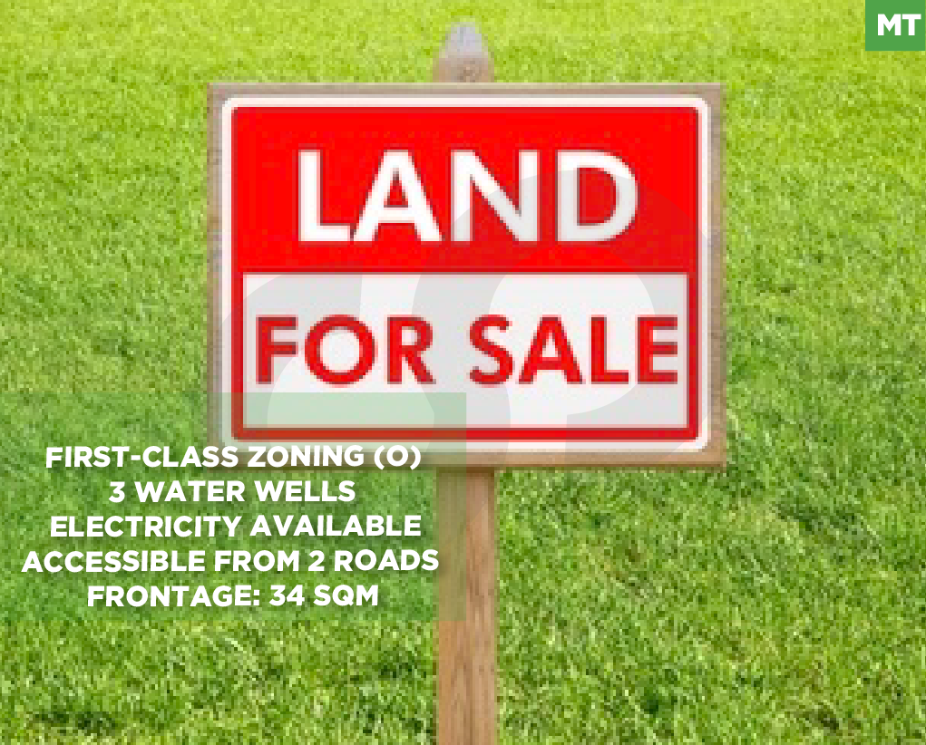 Prime industrial land for sale, Anfeh, Koura