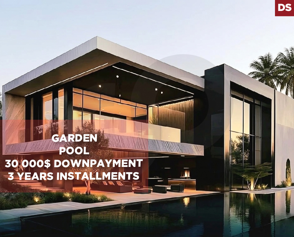Under construction, pool, garden, Kfarjarra, Saida