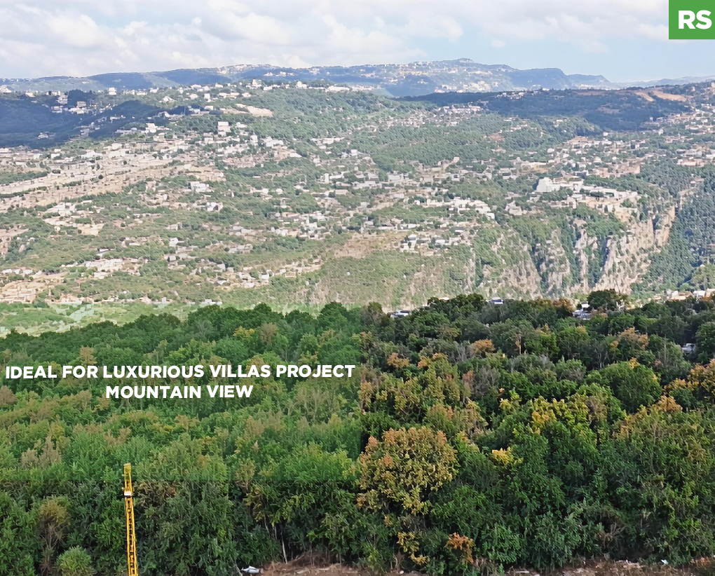 Mountain view, prime area, Yahchouch, Keserouan