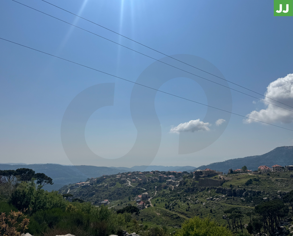 Calm area,panoramic mountain view,El Mtein, Metn