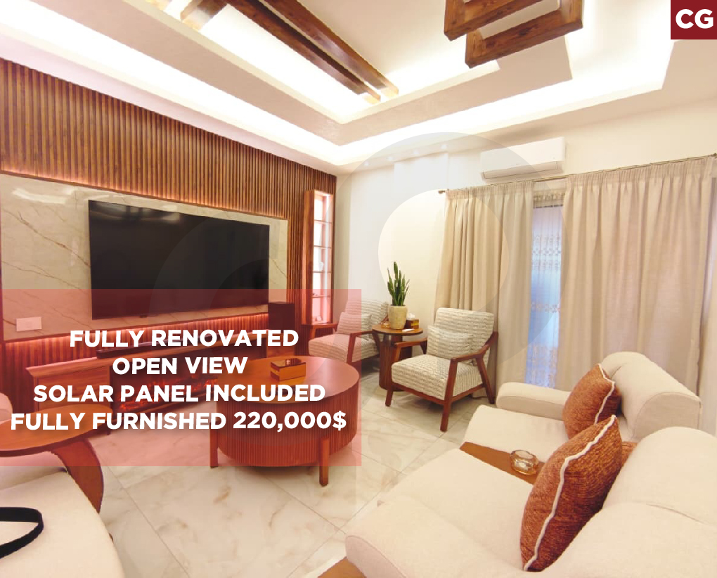 Open View, Renovated, Ain El Remmaneh, Baabda