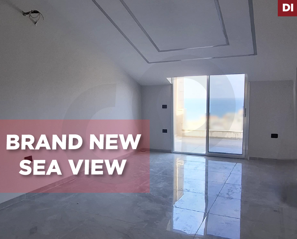 Roof Apartment, open sea view, chouf, jiyyeh