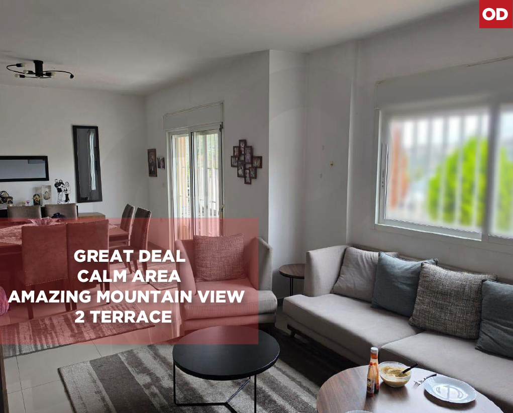Private calm area,2 terraces,mountain views,Zekrit-Metn