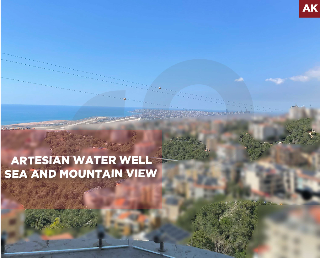Sea, Mountain Views, aley, bchamoun, el maderes