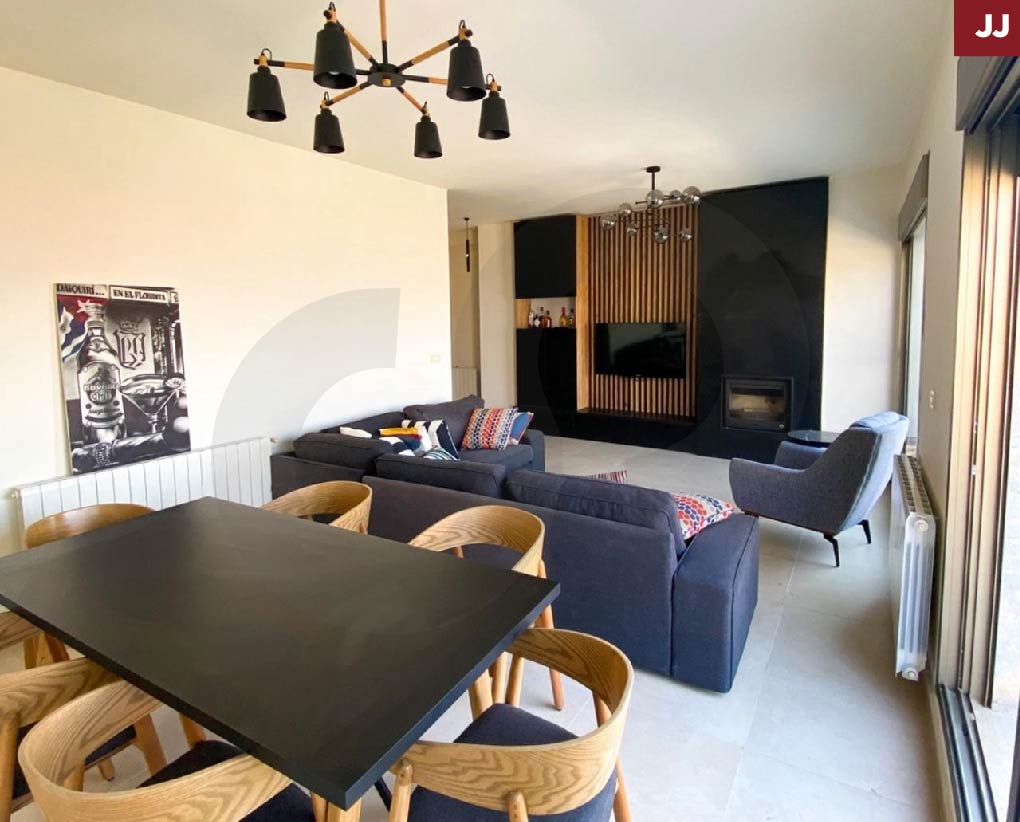 furnished, duplex, prime location, metn, zaarour club
