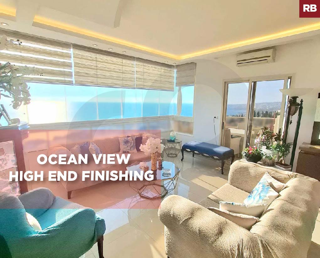 Unobstructed sea view, terrace, jbeil, halat — الصورة 1