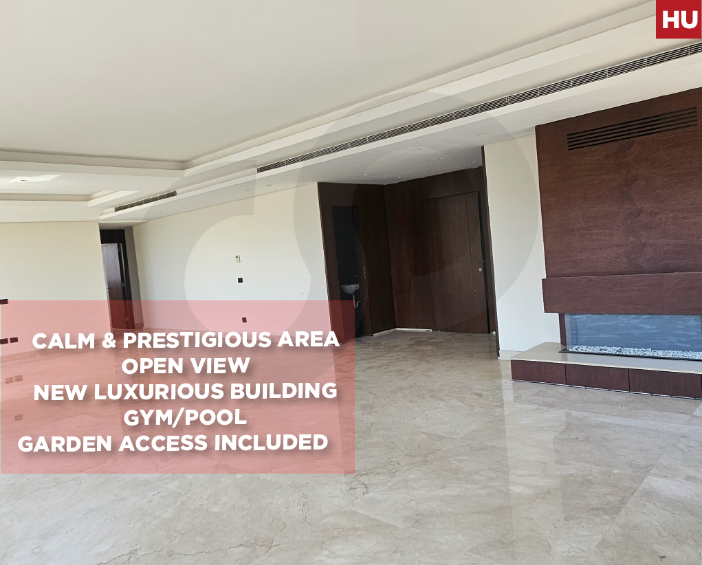 BBQ area, Calm & prestigious area,New luxurious building ,New Jnah -Beirut