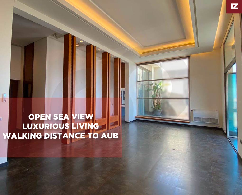 Panoramic Sea Views, luxury Residence, Hamra, Beirut