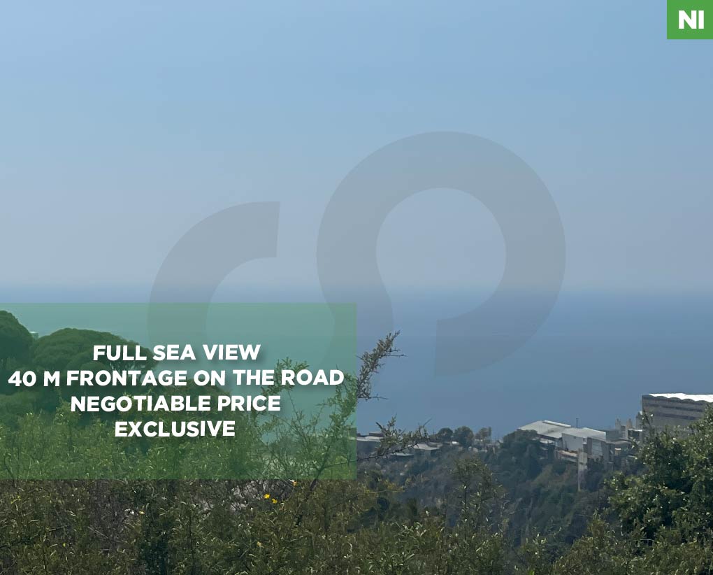 Full sea view, negotiable, Jbeil, Aydamoun