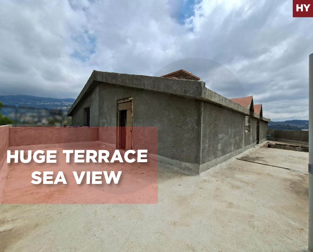 Sea view, Huge terrace, prime area, Betchay, Baabda