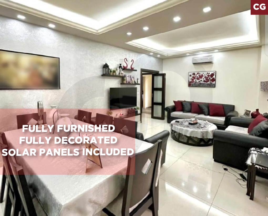 Fully Decorated, prime location, Ain El Remmaneh