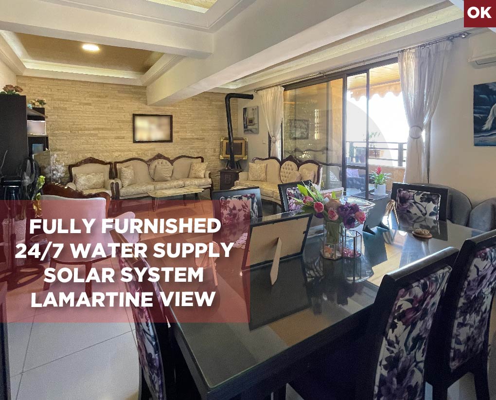 Fully Furnished, Lamartine View, aley, bhamdoun