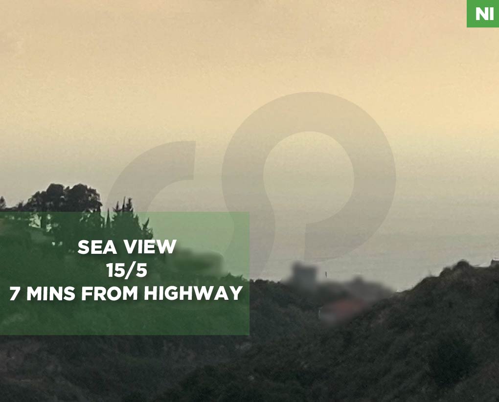 Sea View, near highway, prime area, eddeh, jbeil
