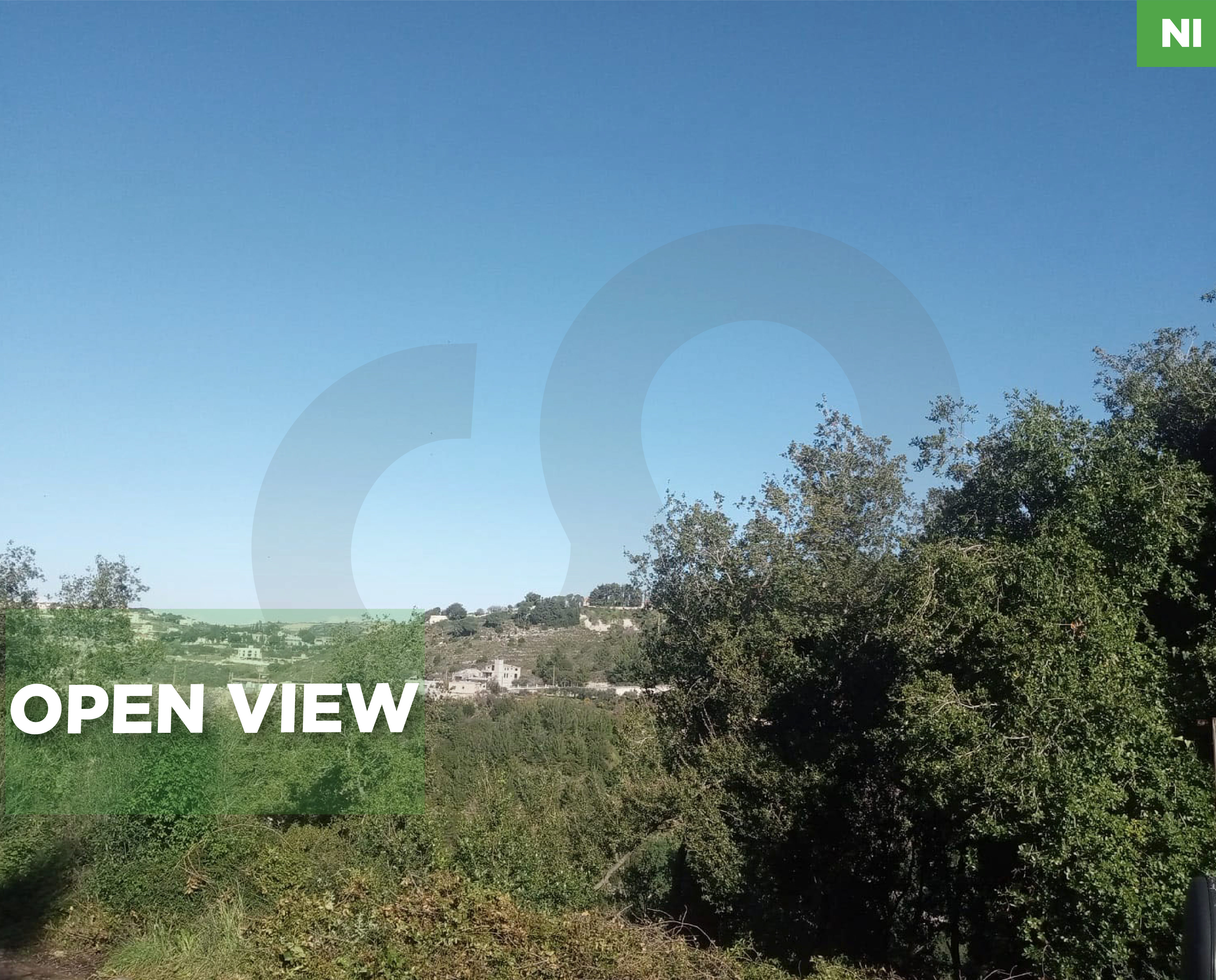 LAND WITH AN OPEN VIEW IN KFOUN,JBEIL /Zoning : 25/50 — photo 1