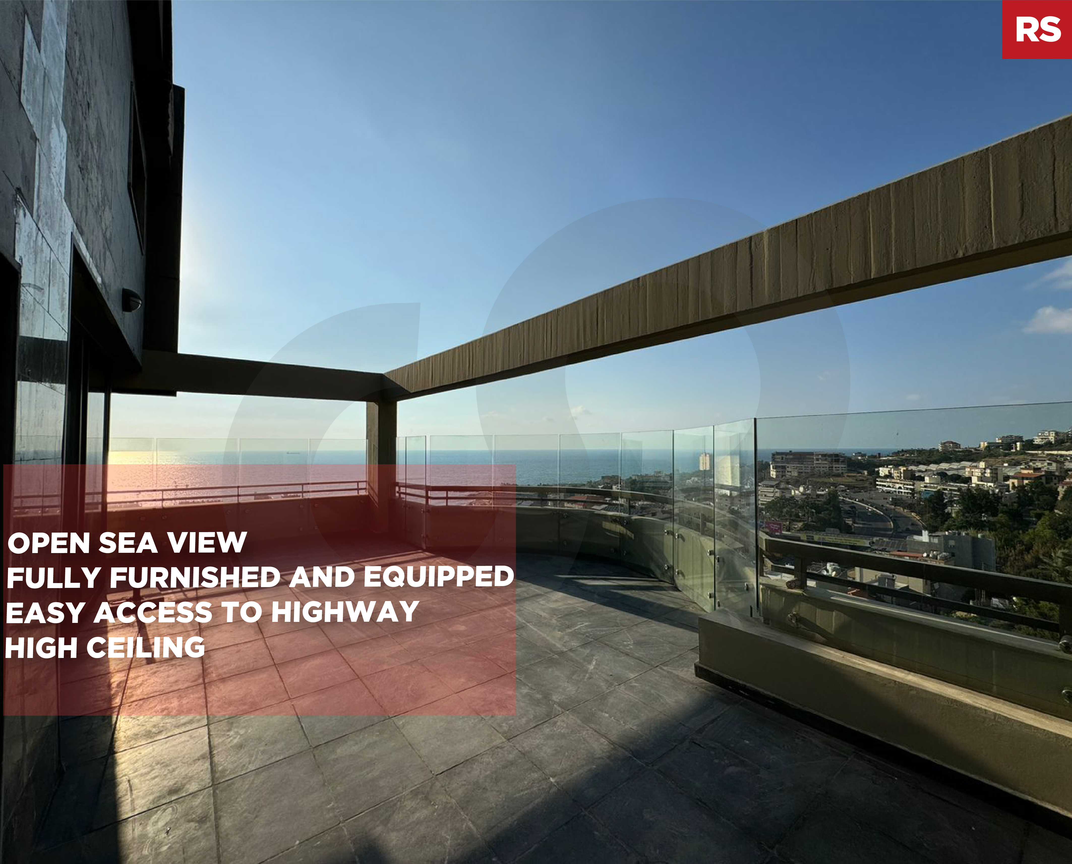 Modern Furnished/Amazing Sea View – Kfaryassine,KESEROUAN