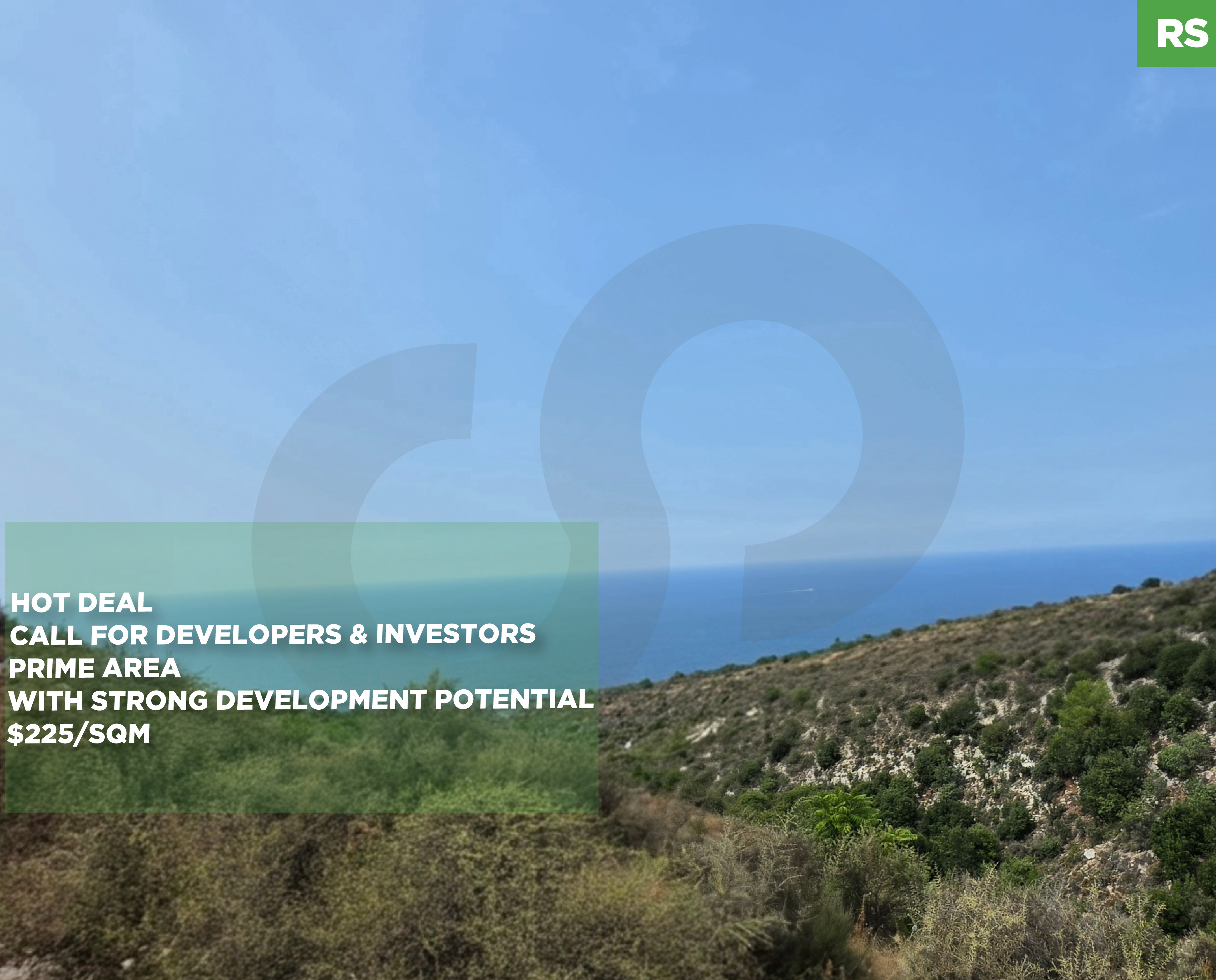 LAND/Avant-Projet for 18 Apartments/HALAT,JBEIL — الصورة 1