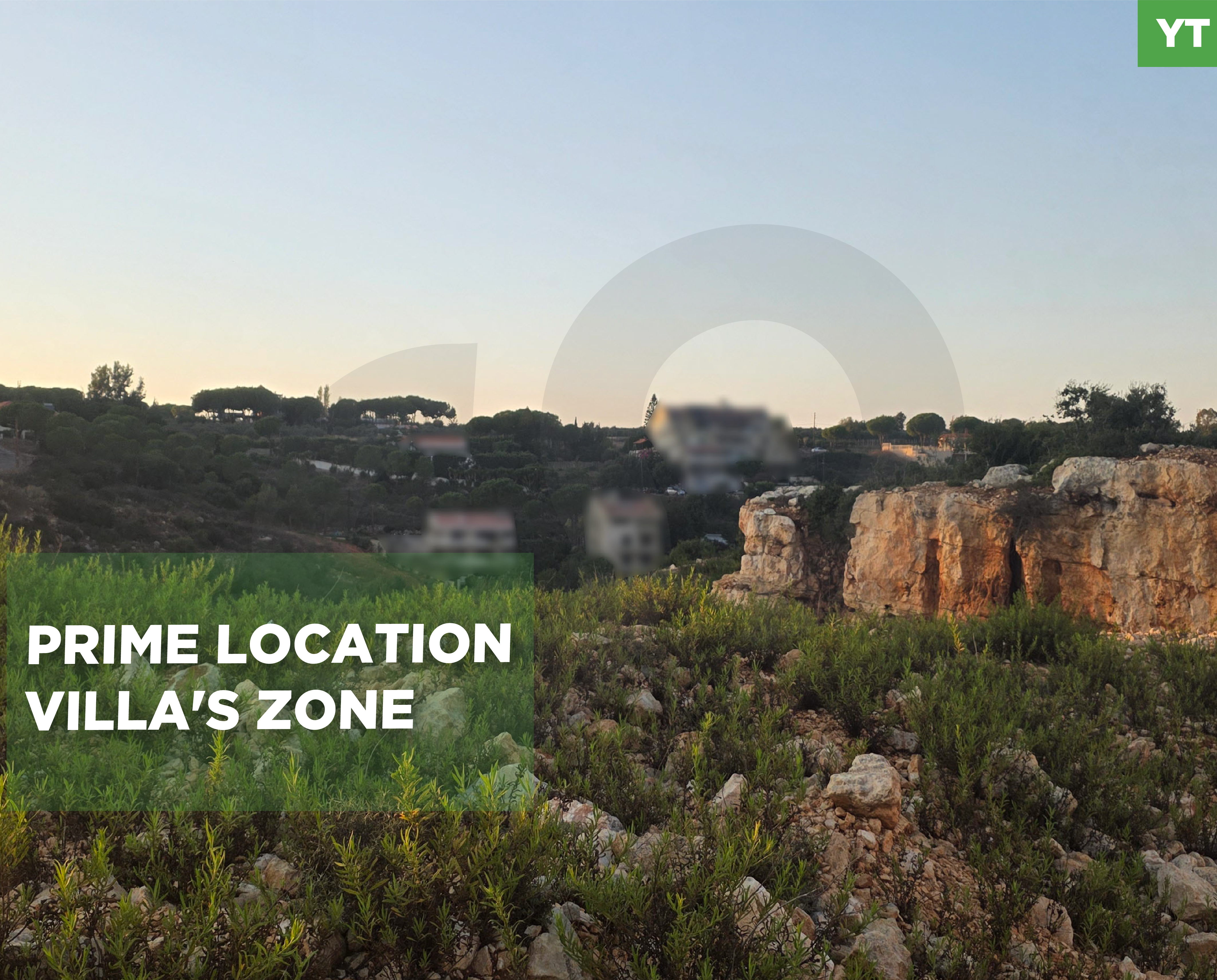 LAND/prime location/villa's zone/Bterromine, Koura — photo 1
