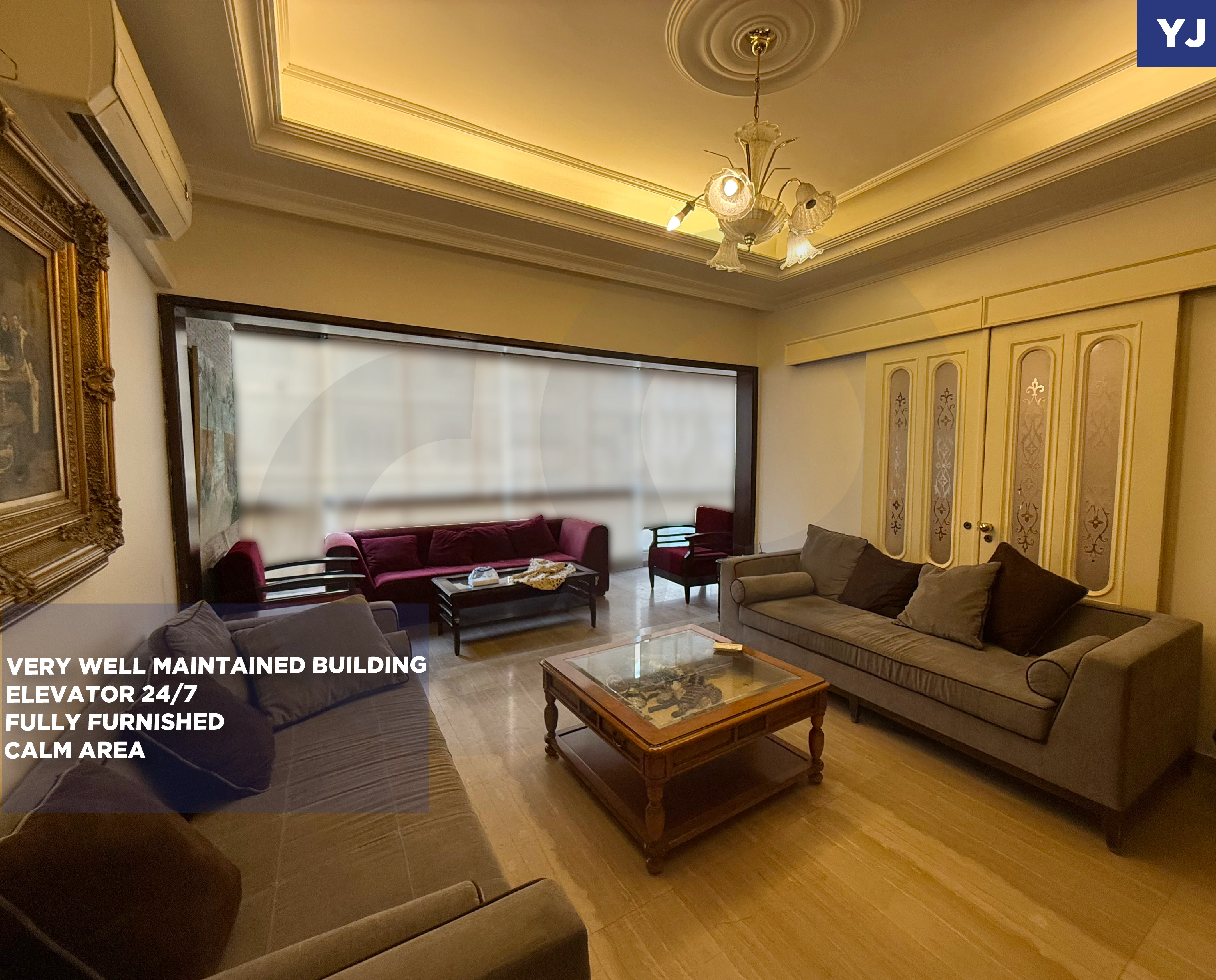 RENTAL DEAL/FULLY FURNISHED/electricity 24/7/RAS AL NABAA,BEIRUT
