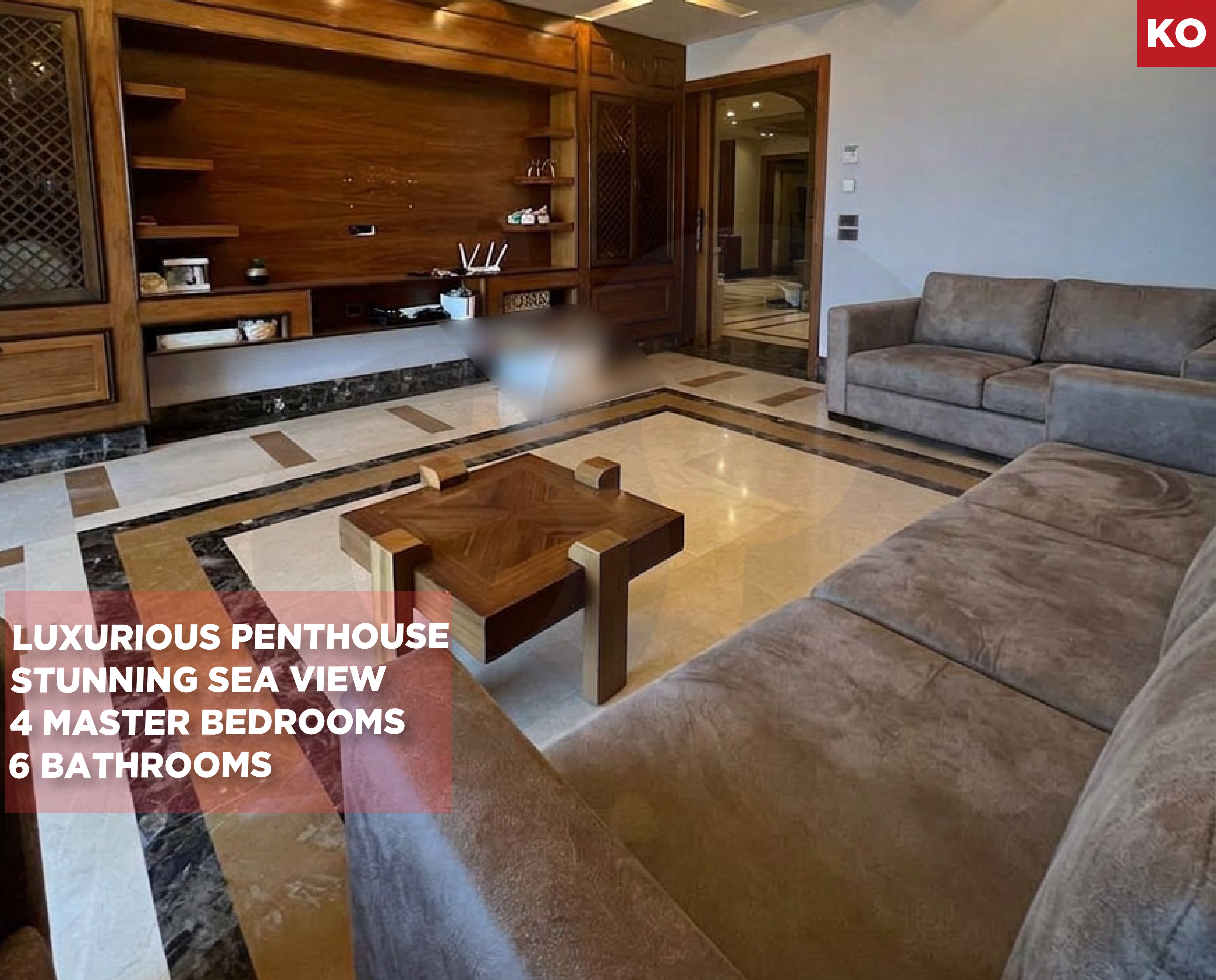 Duplex Penthouse/Fully Decorated/Dawhet El Hoss,ALEY