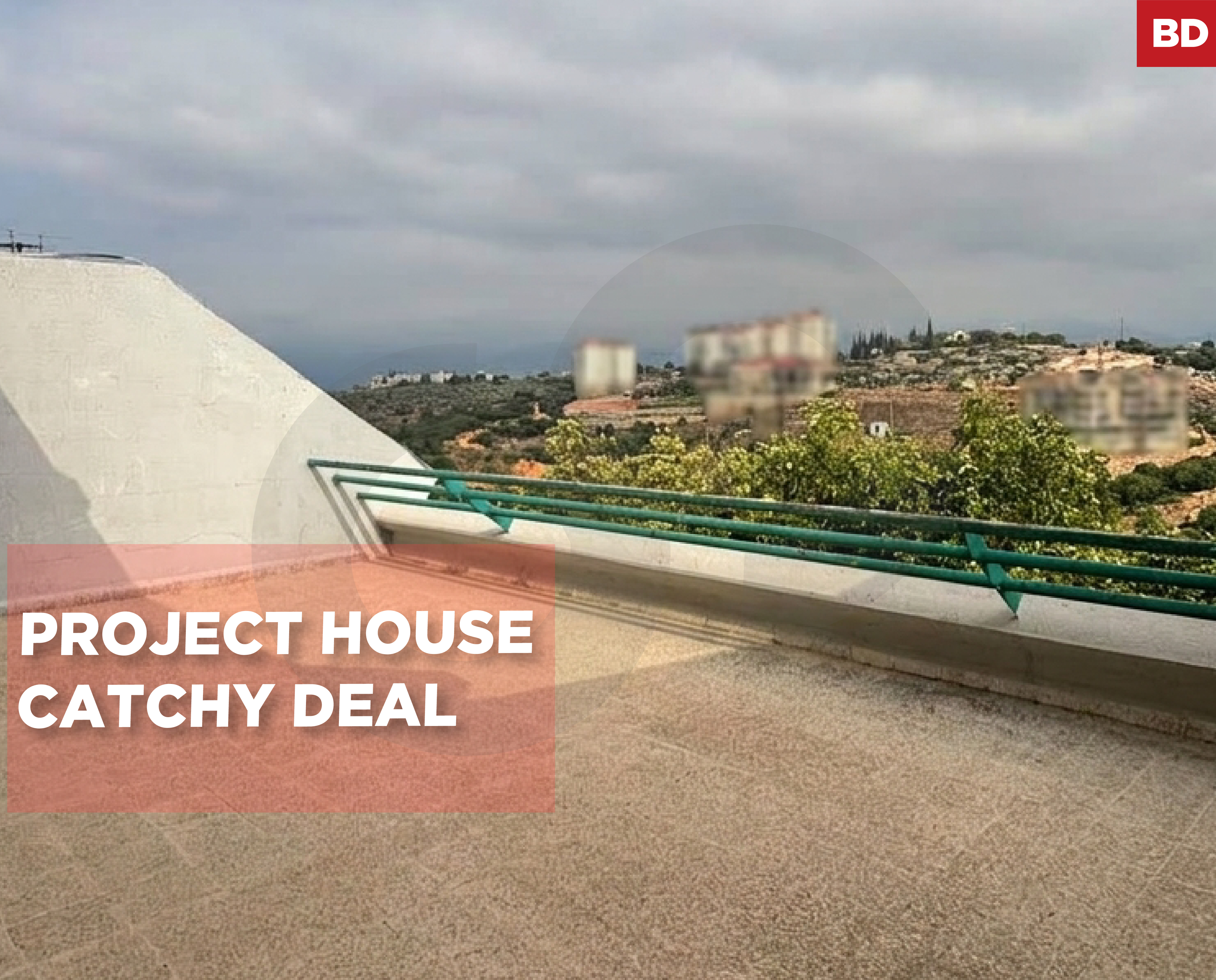 DUPLEX/great renovation potential/Mountain & Sea Views/Batroumine, Koura — photo 1