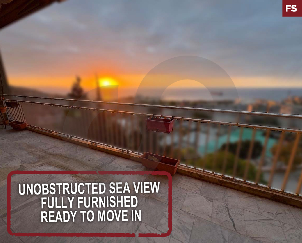 Unobstructed Sea View, Fully furnished - Zouk Mosbeh