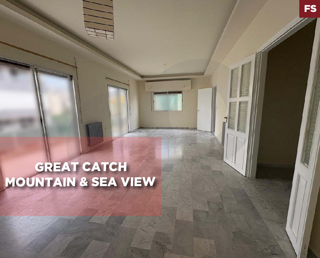 Great catch, Mountain & Sea view- Zouk Mosbeh