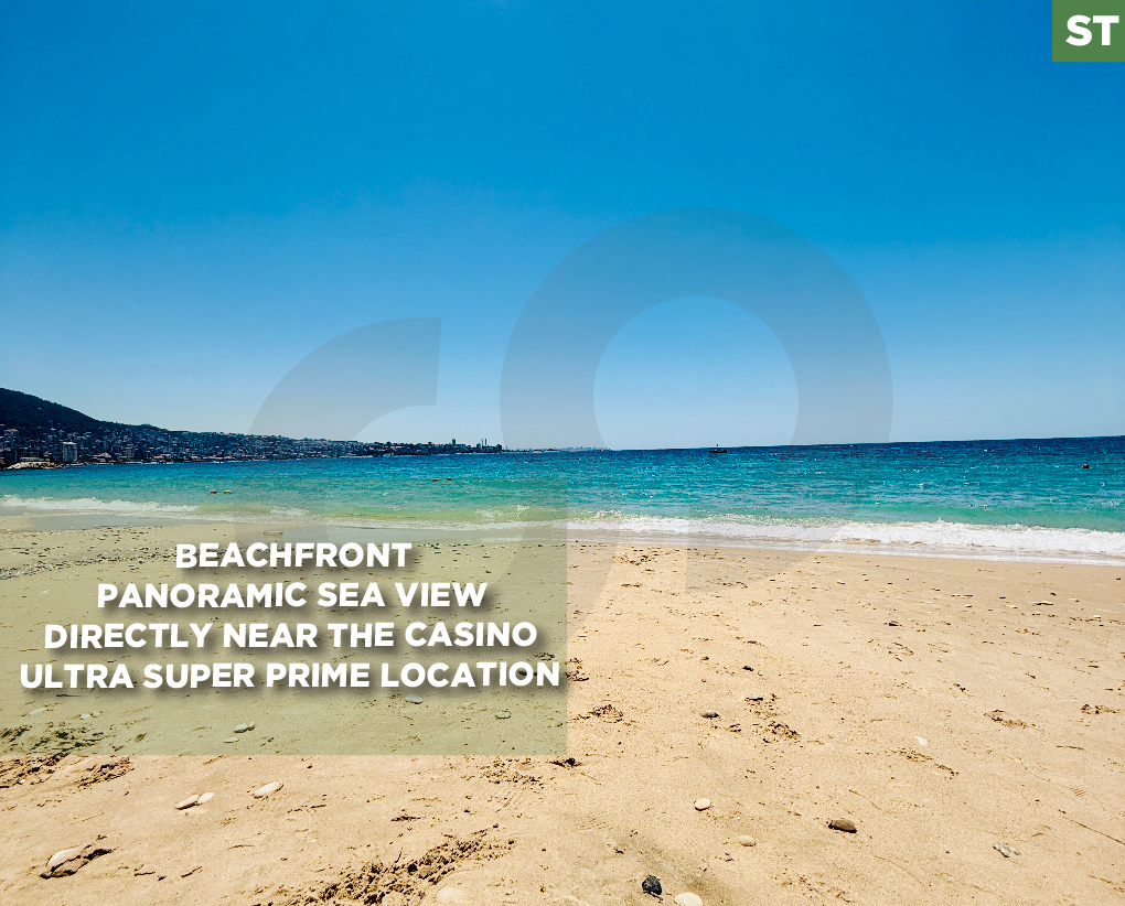 BEACHFRONT SEA VIEW DIRECTLY NEAR THE CASINO- Tabarja