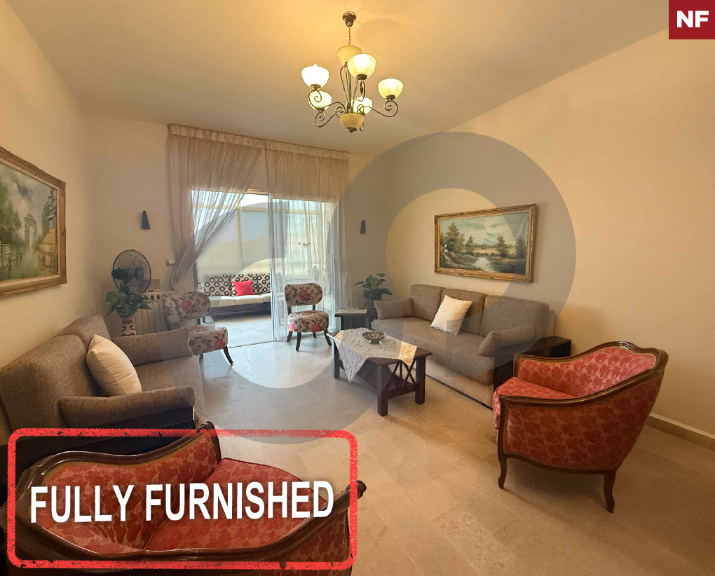 CALM AREA- FULLY FURNISHED- BALLOUNEH