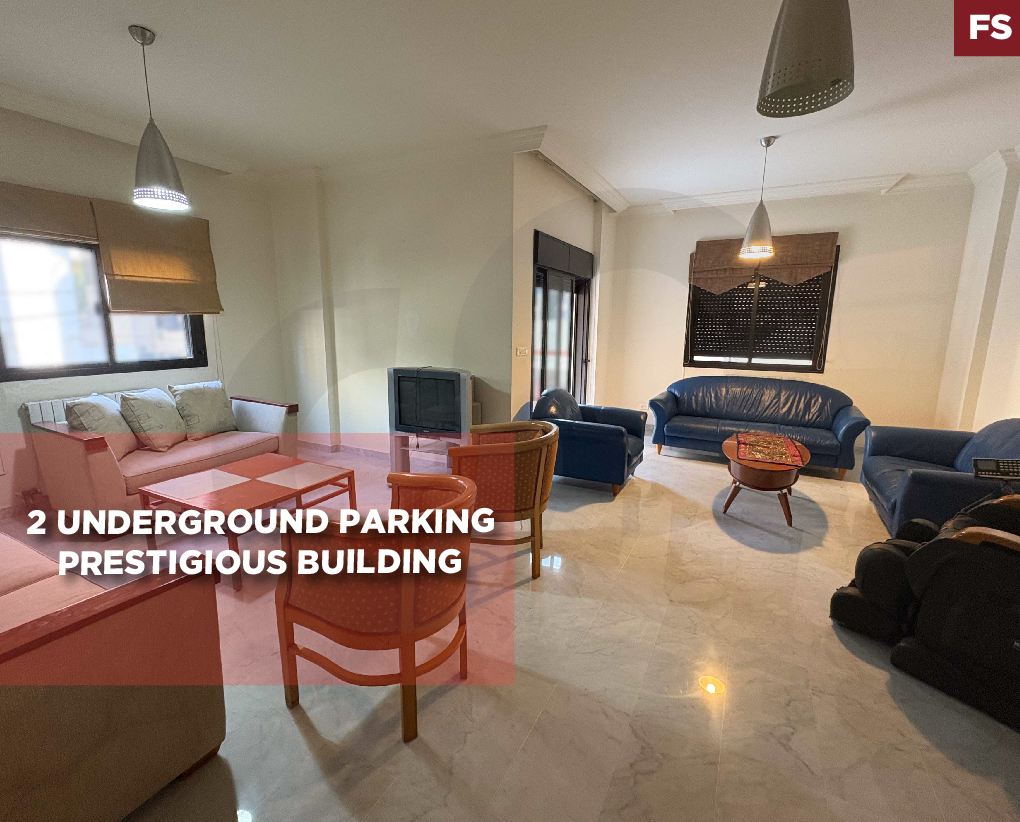 Spacious Apartment in a Prestigious Building –Zouk Mosbeh
