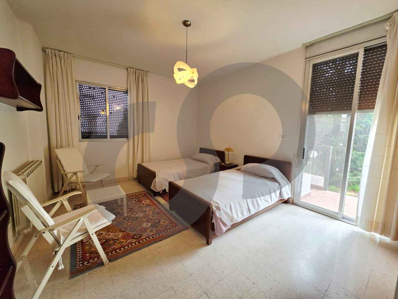 100 sqm garden/1 maid’s room/2 parking/Broummana — الصورة 3