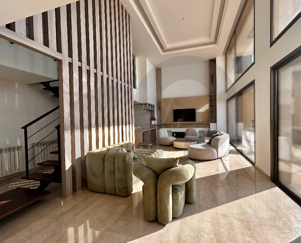 Triplex/Fully Furnished/Sea and Mountain View/Metn/Ain Saadeh — الصورة 2
